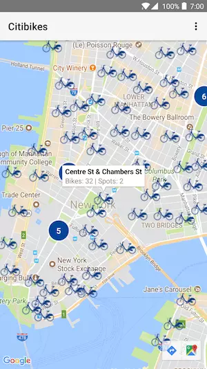 Citibike Map